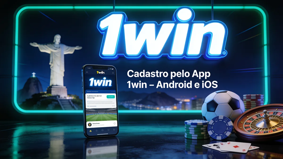 Cadastro pelo App 1win – Android e iOS for players in Brazil